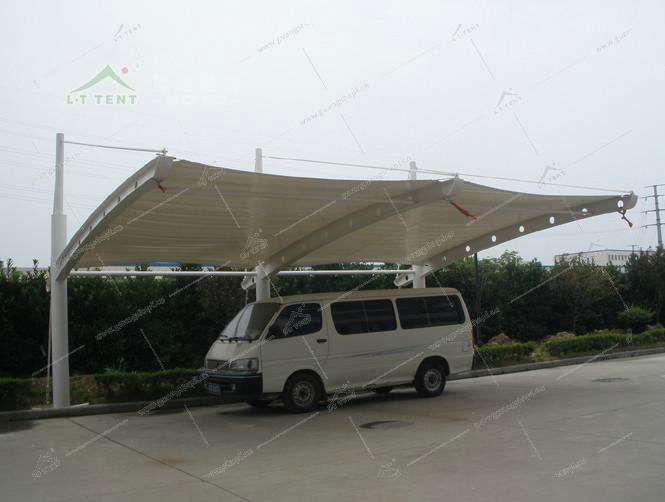 膜結構停車篷